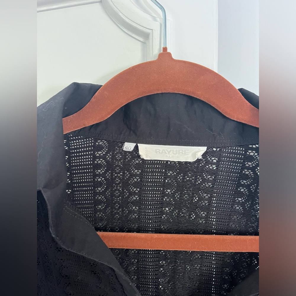 Rayure Paris sheer button down - Picture 2 of 4